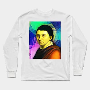 Friedrich Schlegel Portrait | Friedrich Schlegel Artwork 7 Long Sleeve T-Shirt